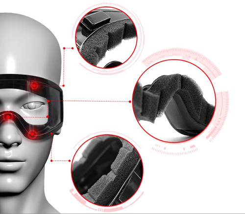 LNC Outdoor Sports Goggles Unisex, Windproof & Splash-Resistant