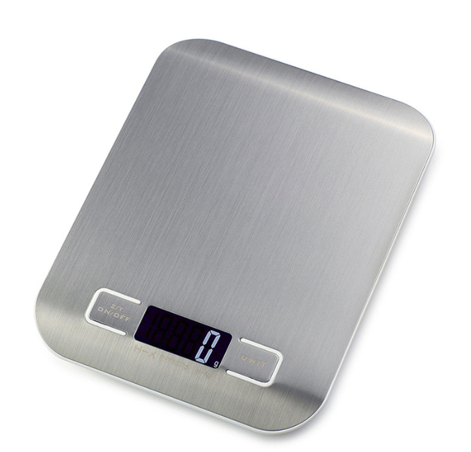 LNC Digital Food Scale, Clear LED Display, Stainless Steel
